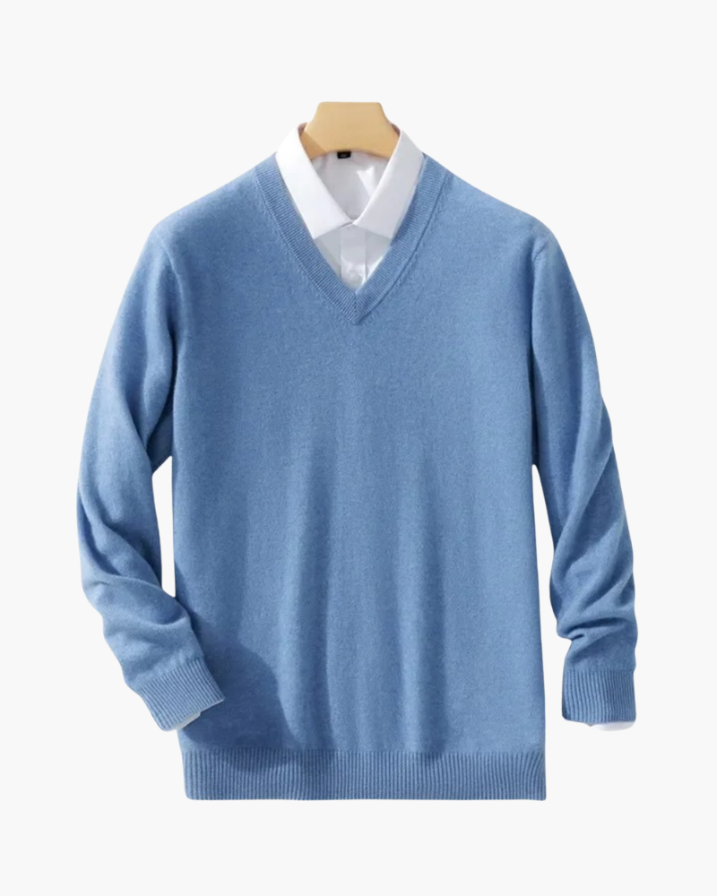 Floris | Elegant V-Neck Jumper