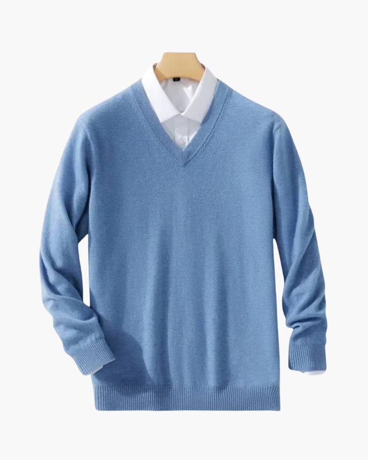 Floris | Elegant V-Neck Jumper