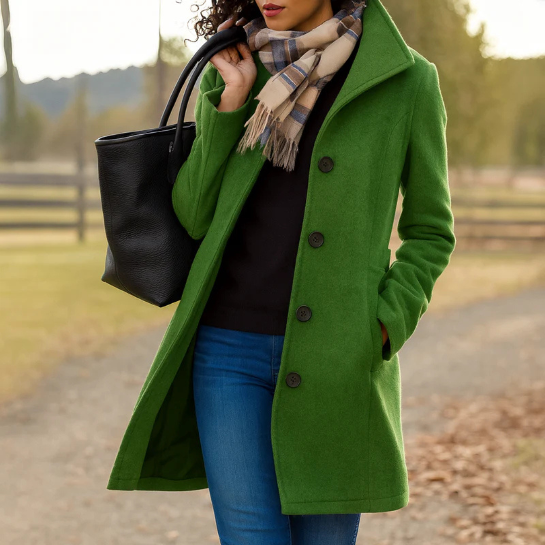 Aurora | Classic Coat with Matching Scarf Gift