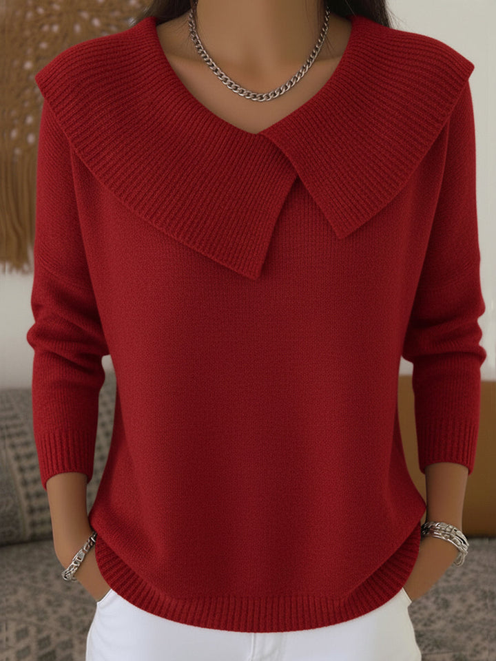 Sunnora™ | Warm Jumper with Soft Collar