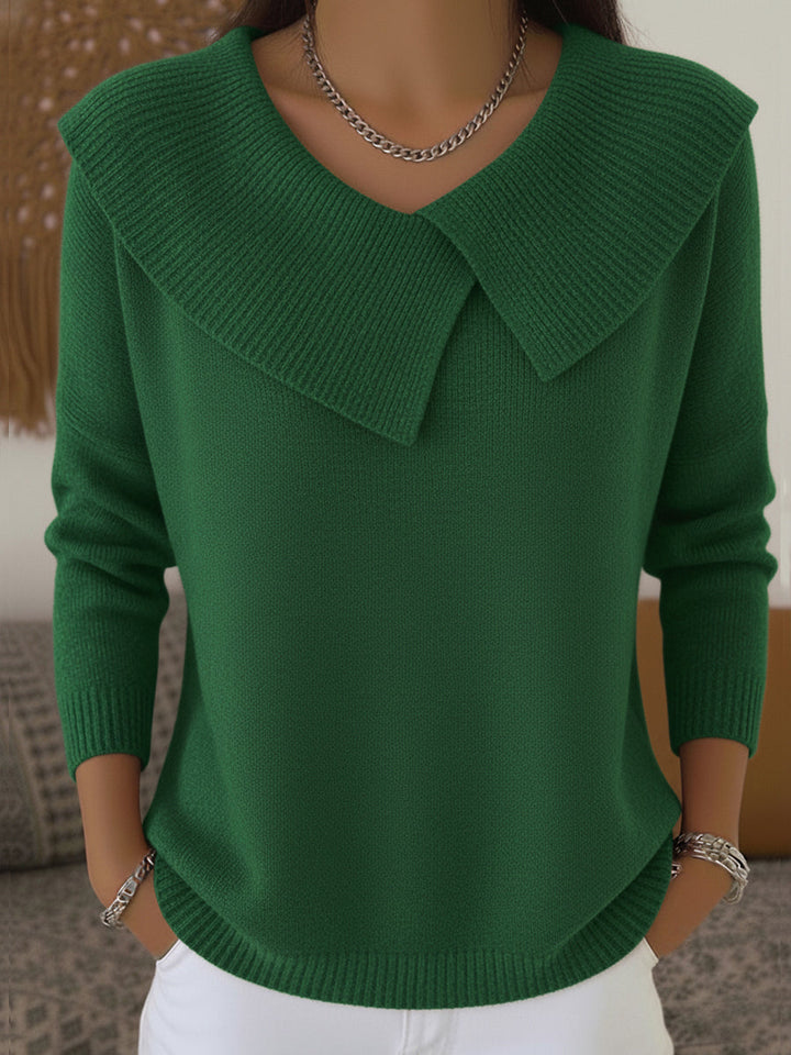 Sunnora™ | Warm Jumper with Soft Collar