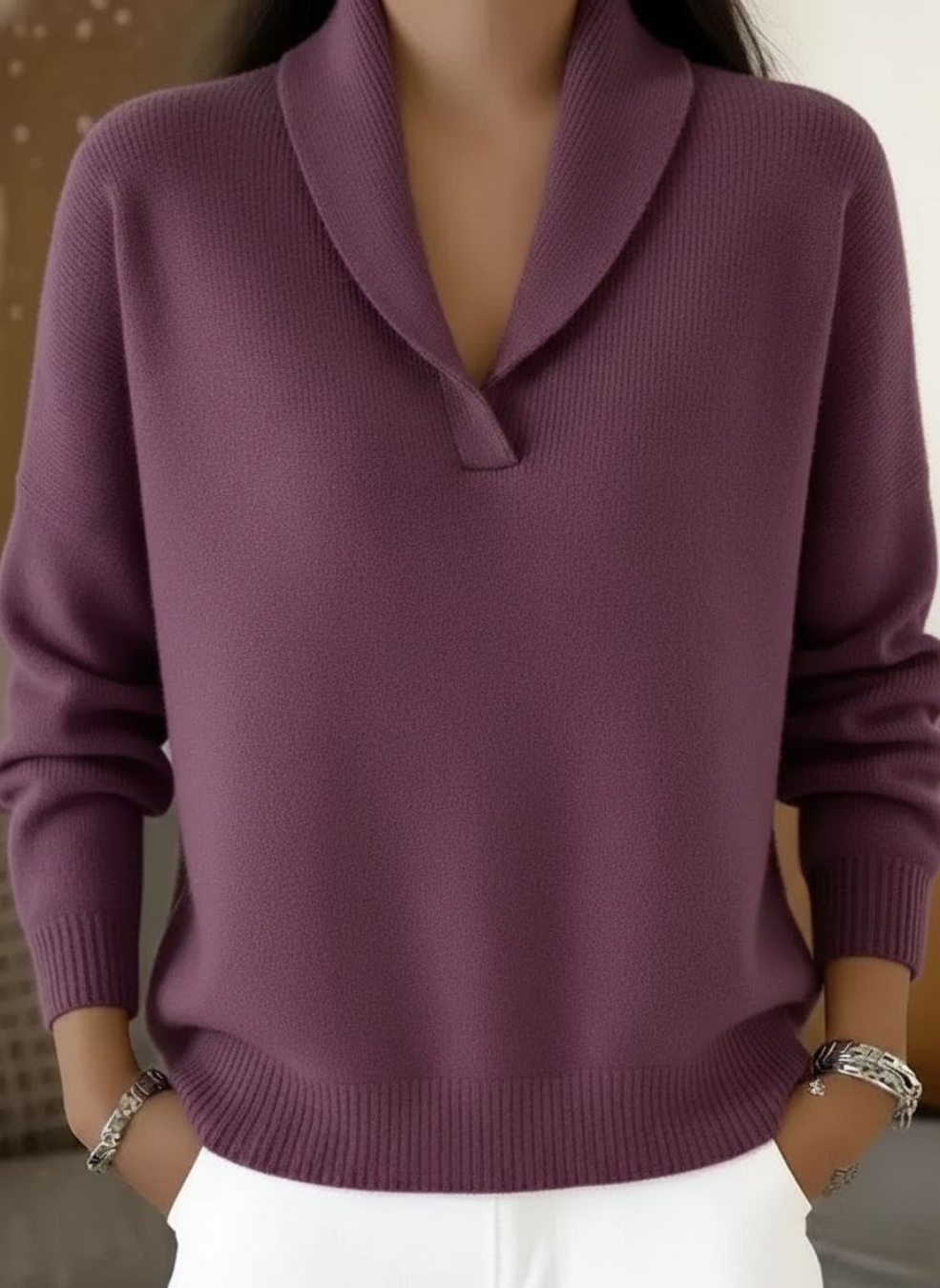 Antonine™ | V-Neck Jumper