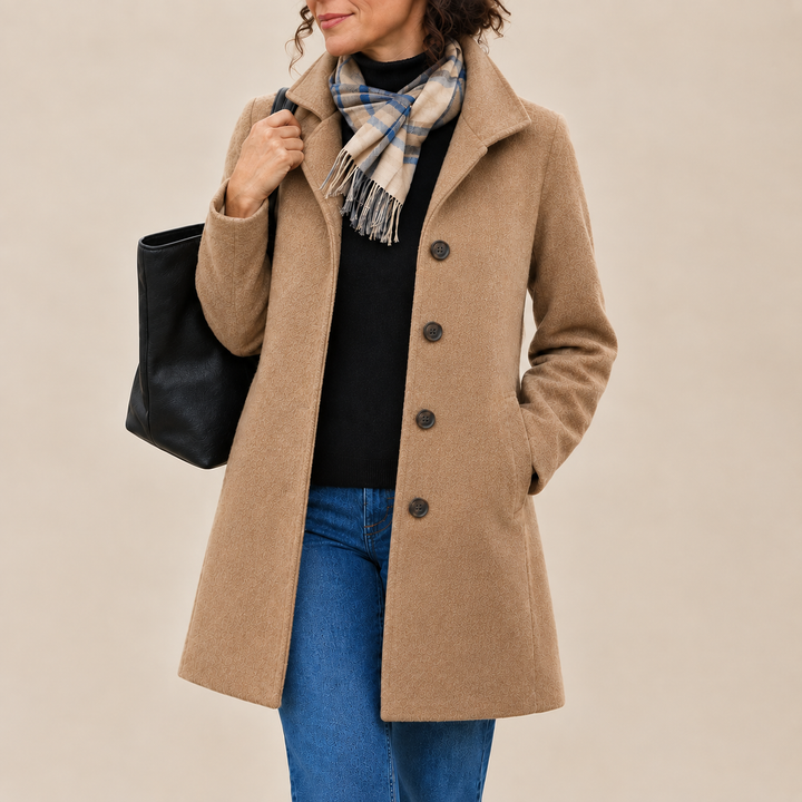 Aurora | Classic Coat with Matching Scarf Gift