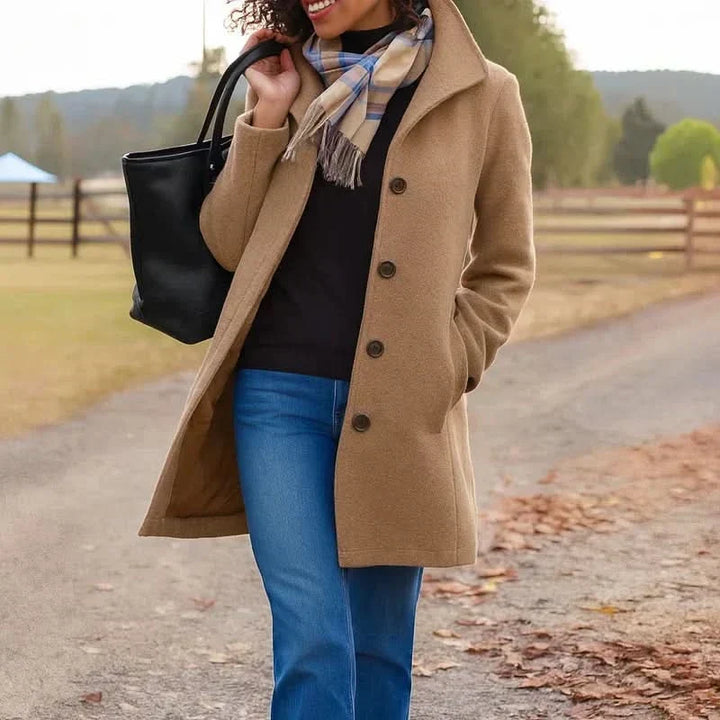 Aurora | Classic Coat with Matching Scarf Gift
