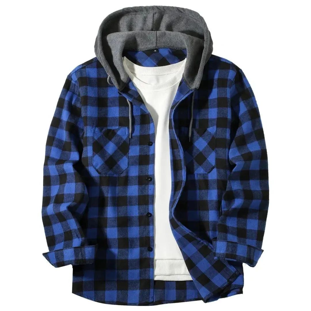 Périgord | Checked Hooded Jacket