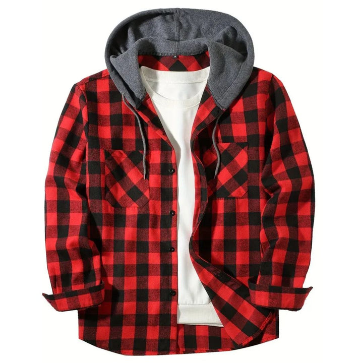 Périgord | Checked Hooded Jacket