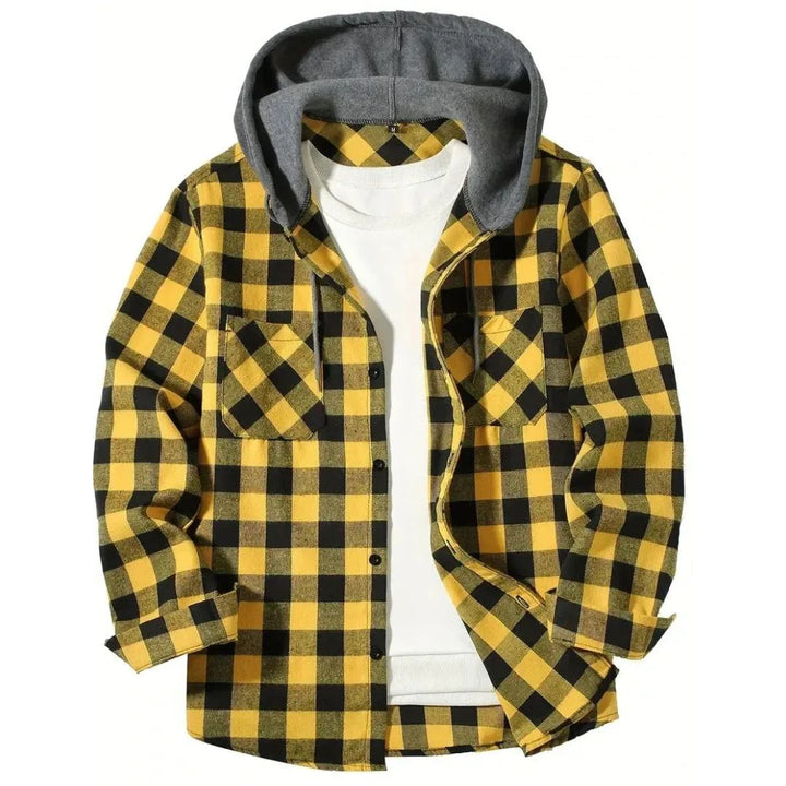 Périgord | Checked Hooded Jacket