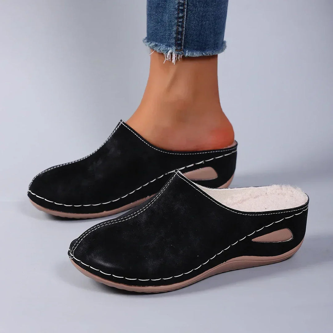 Élise™ | Warm Orthopaedic Slippers for Daily Comfort