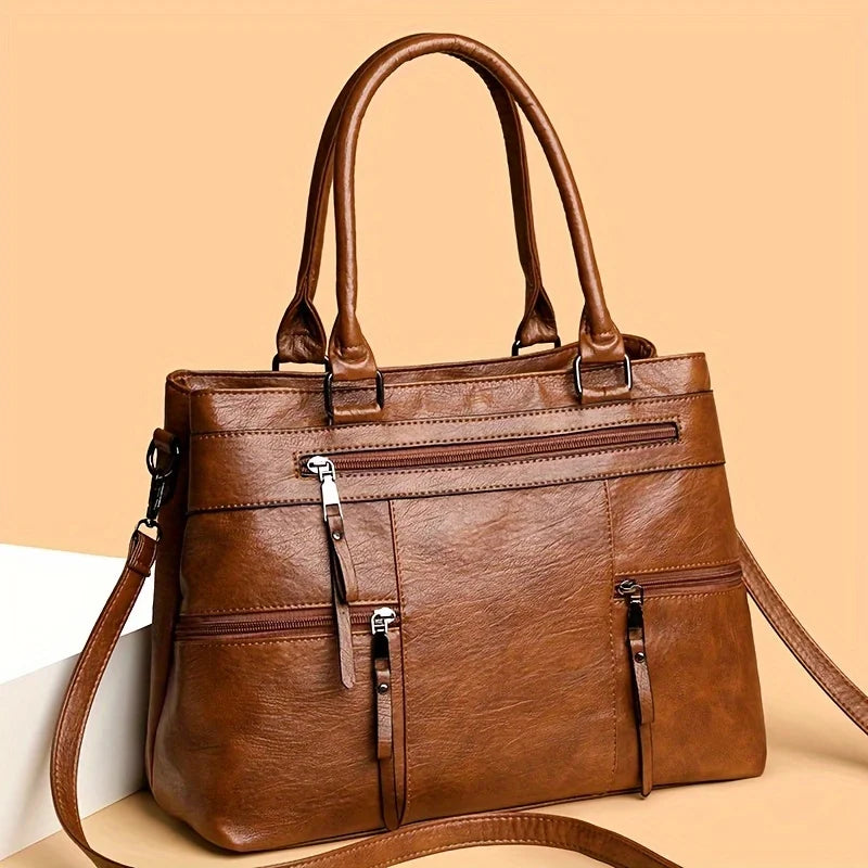 Eleanor - Leather Tote Bag