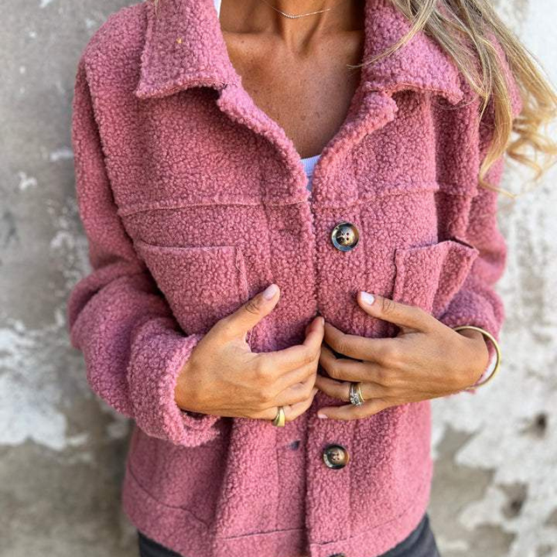 Ariane | Soft Button Jacket