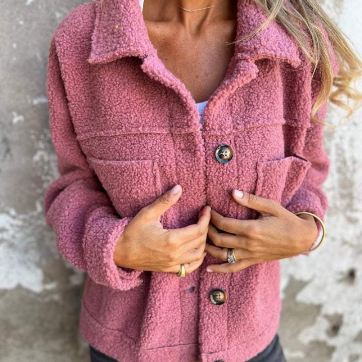 Ariane | Soft Button Jacket
