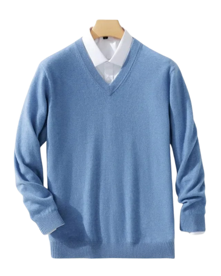 Floris | Elegant V-Neck Jumper
