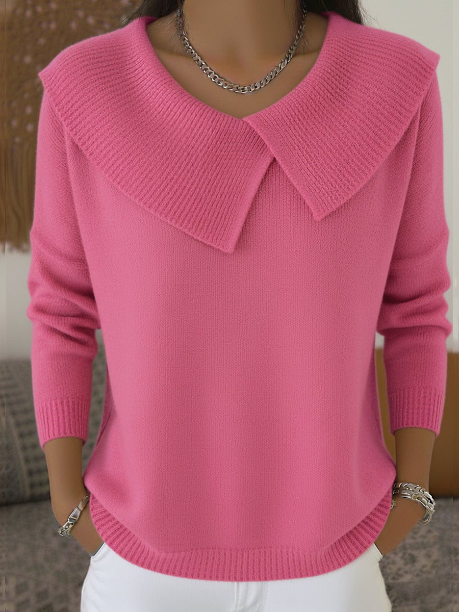 Sunnora™ | Warm Jumper with Soft Collar