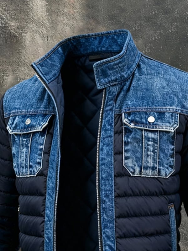 Upamecano | Vintage Outdoor Patchwork Jacket
