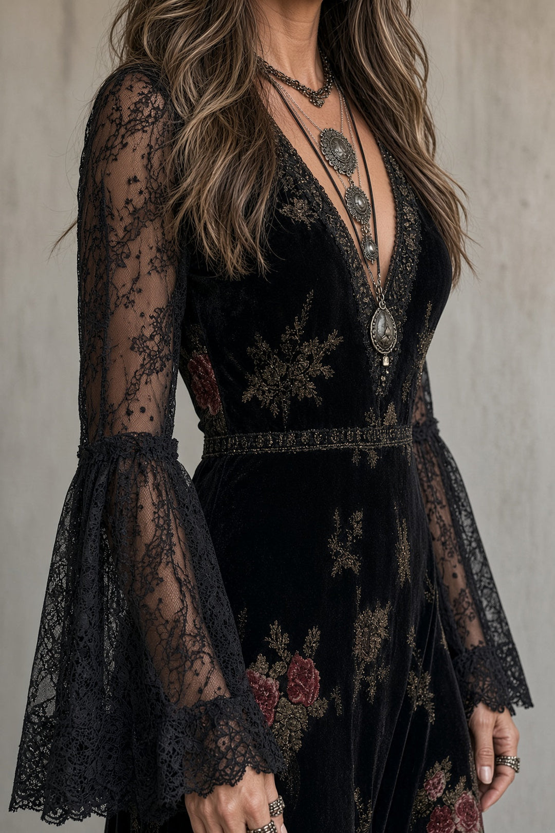 Natalie™ | Elegant Floral Maxi Dress