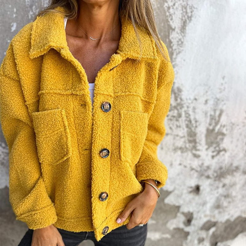 Ariane | Soft Button Jacket