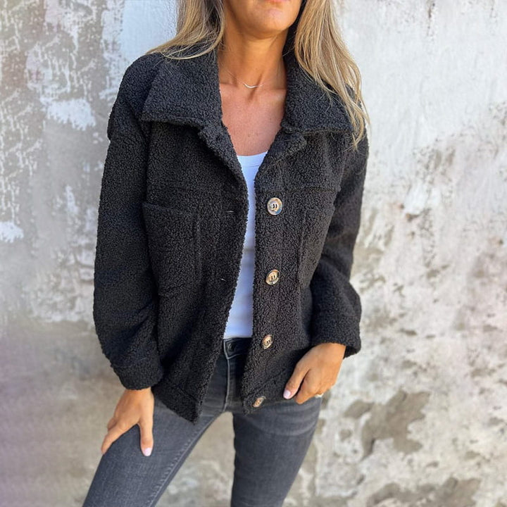 Ariane | Soft Button Jacket
