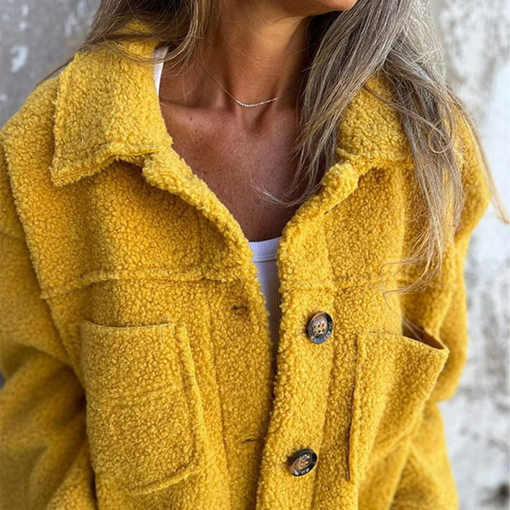 Ariane | Soft Button Jacket