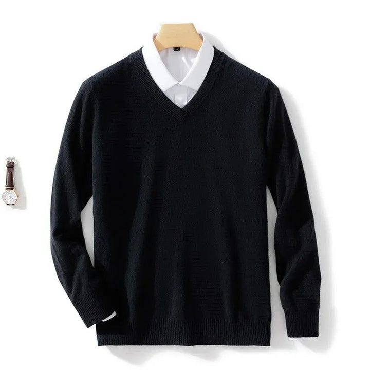 Floris | Elegant V-Neck Jumper