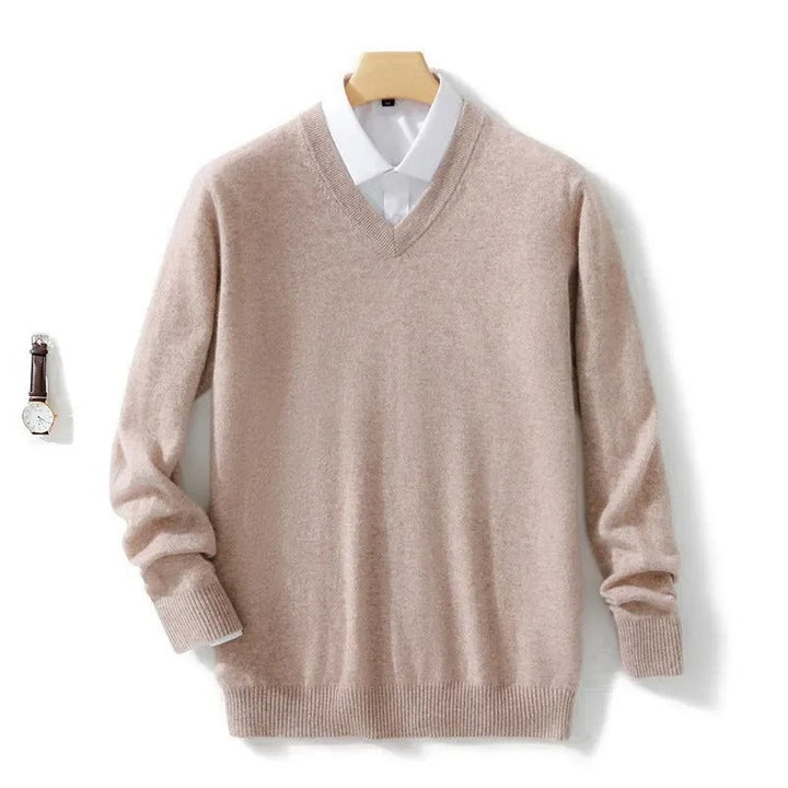 Floris | Elegant V-Neck Jumper