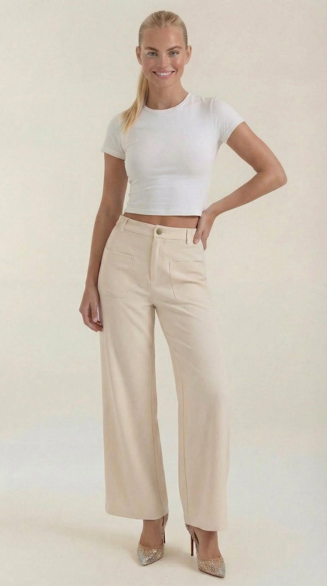 Allison Wide Corduroy Trousers