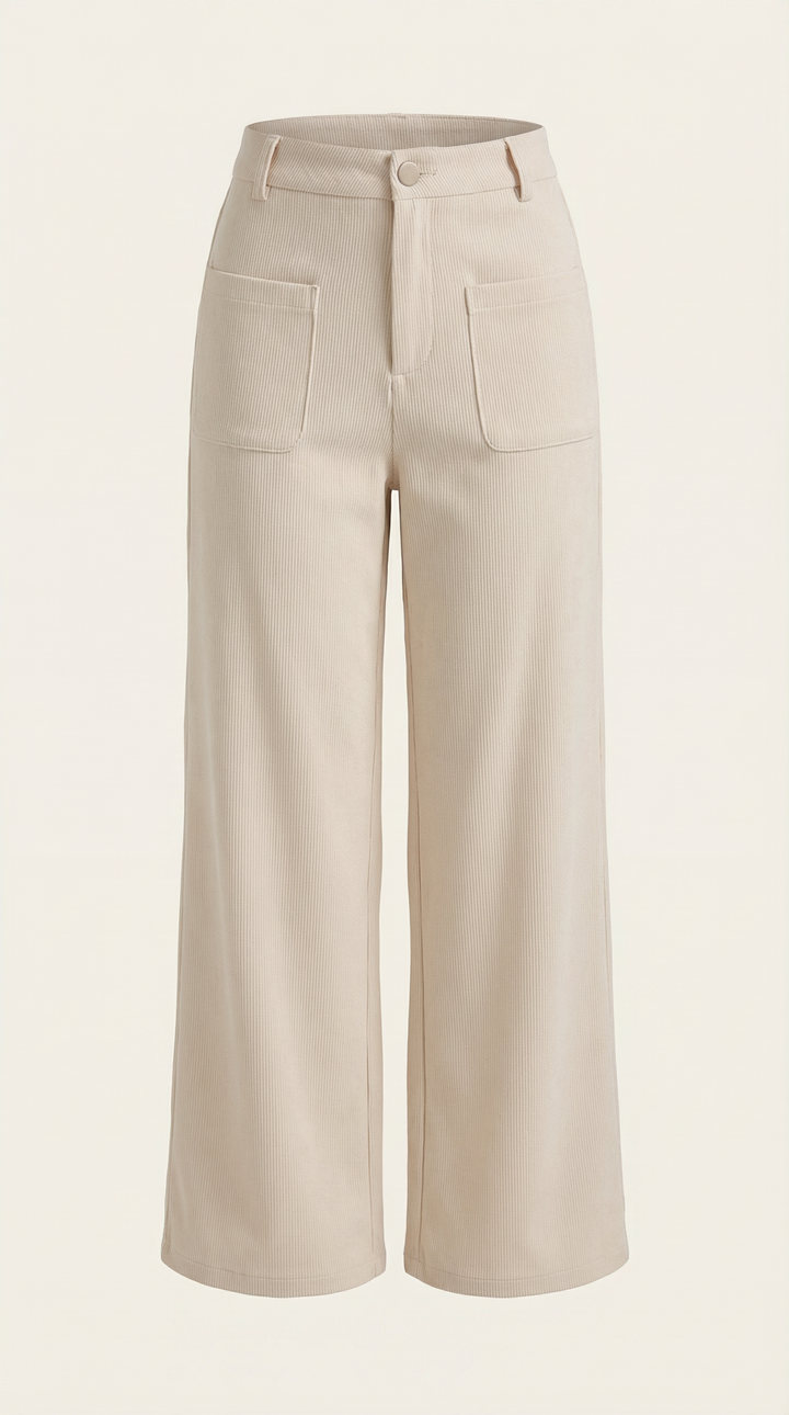 Allison Wide Corduroy Trousers