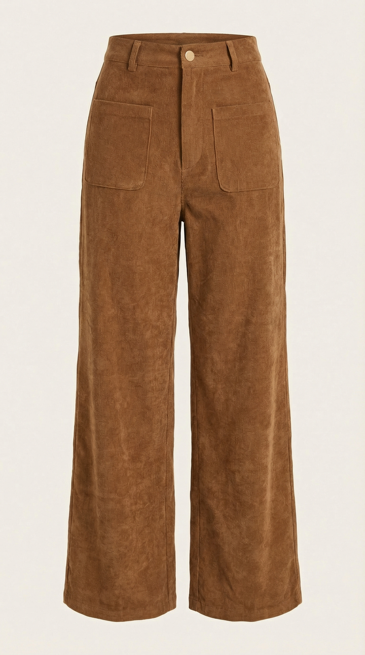 Allison Wide Corduroy Trousers