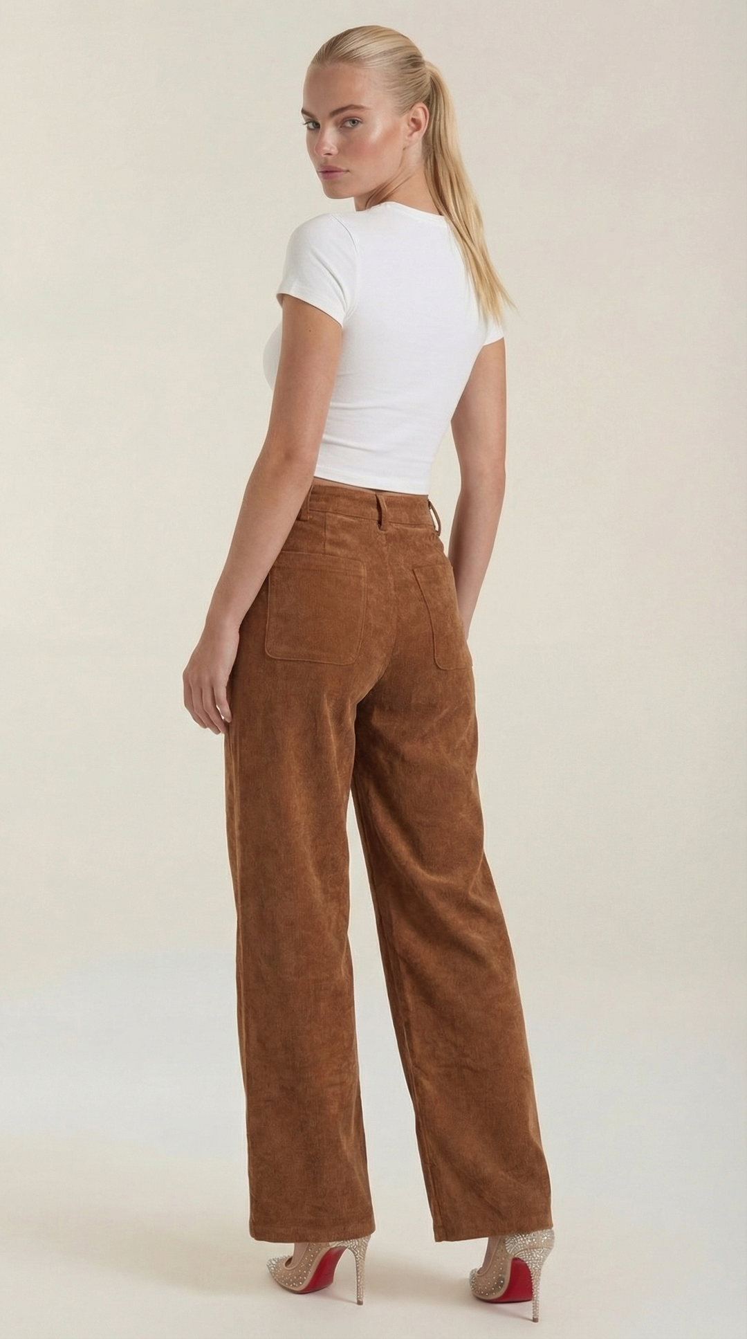 Allison Wide Corduroy Trousers