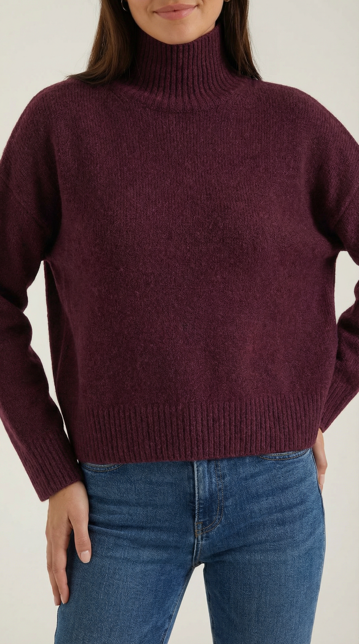 Andrea Turtleneck Sweater - Stylish Knit