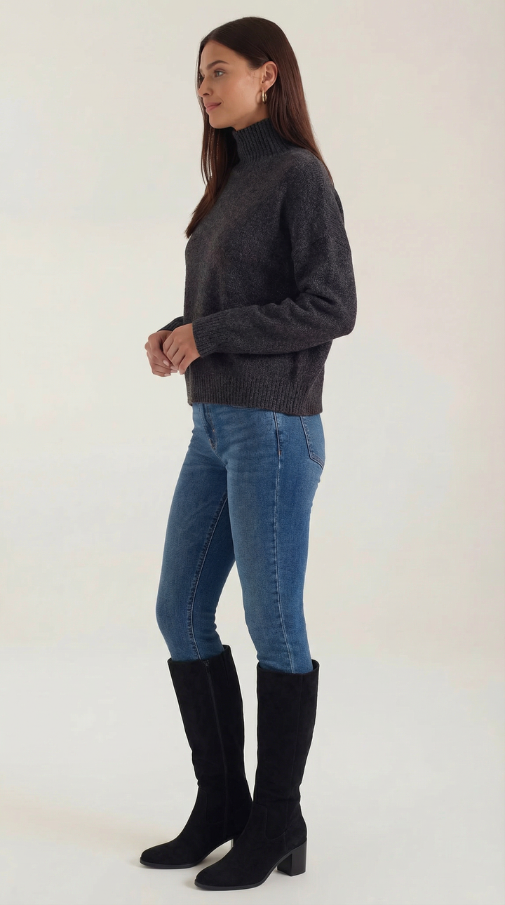 Andrea Turtleneck Sweater - Stylish Knit