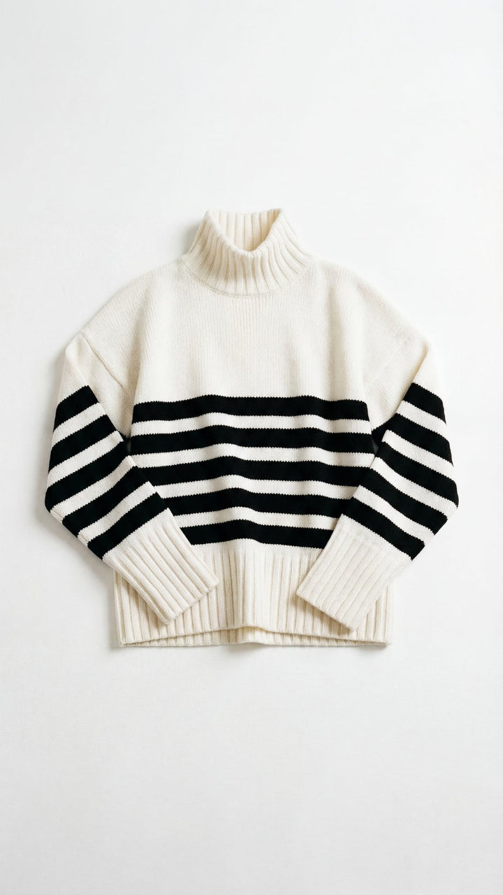 Oversized Striped Sweater