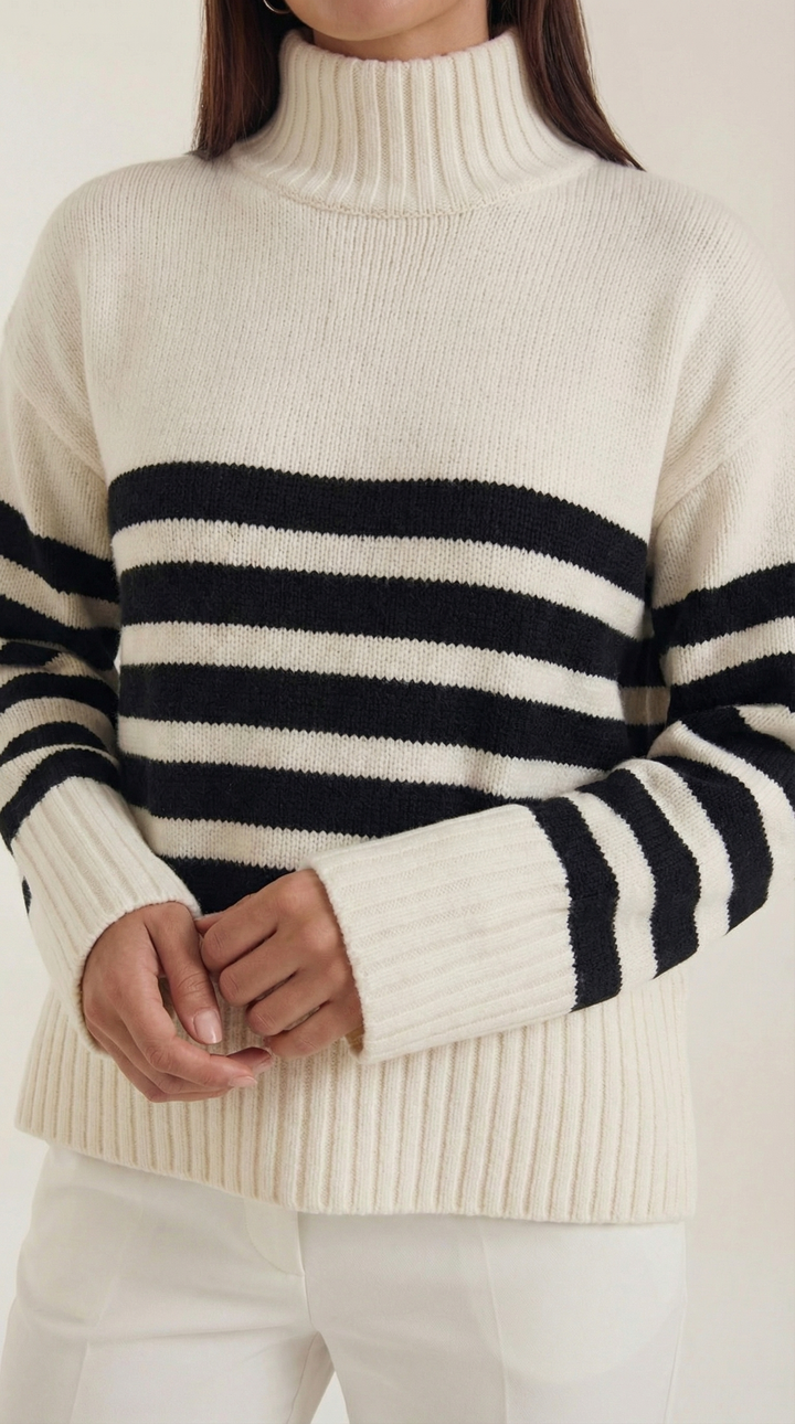 Oversized Striped Sweater