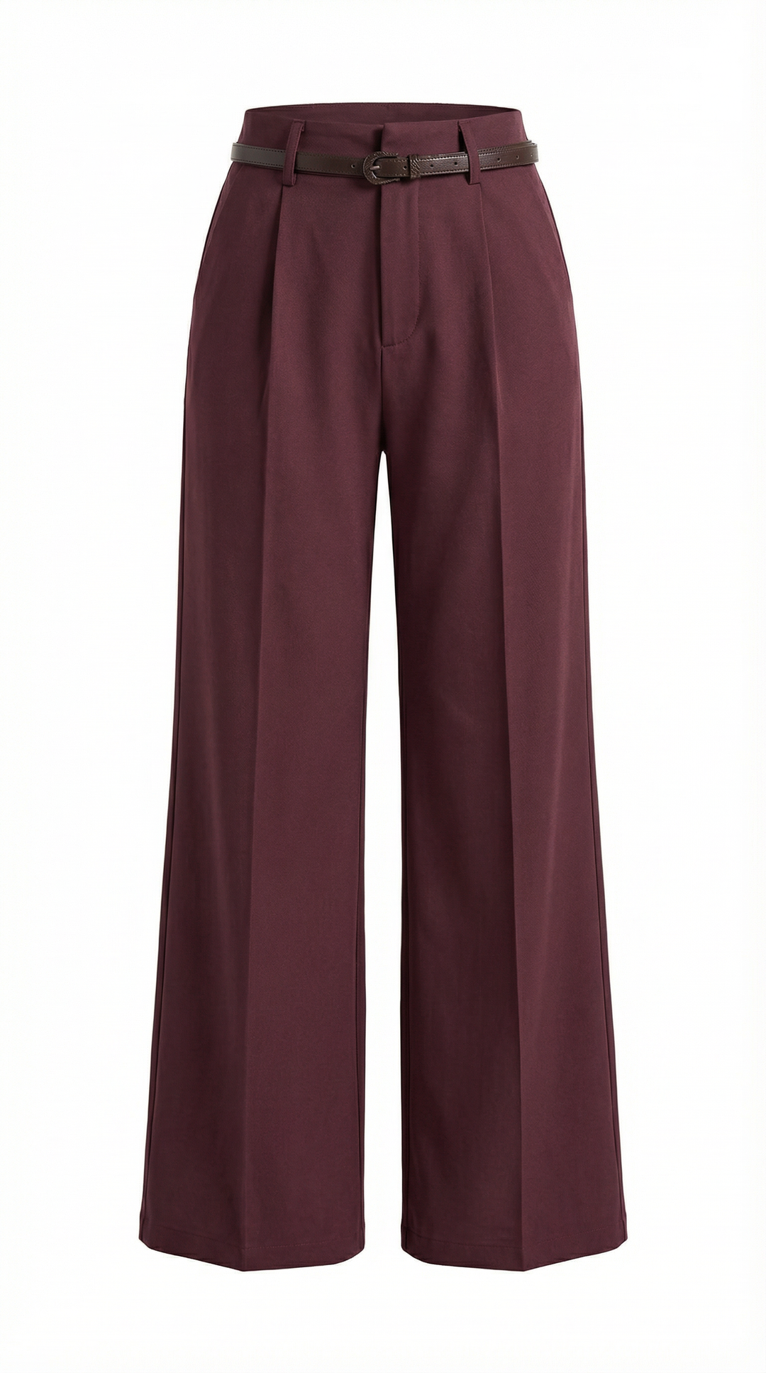 Bertha Wide Leg Fabric Trousers