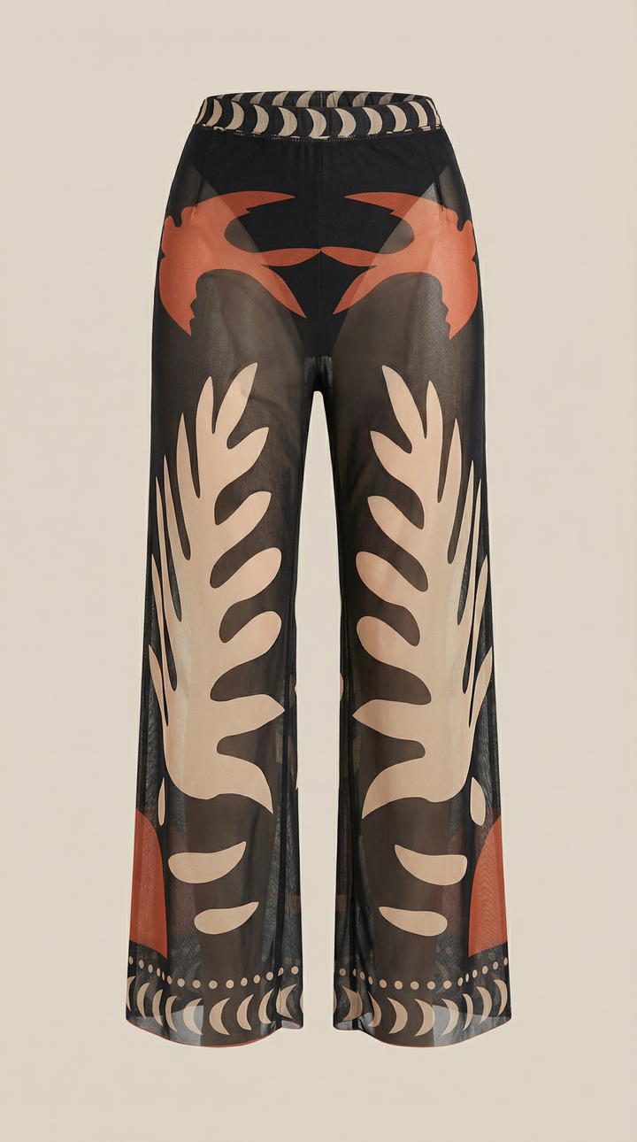 Beth Boho Transparent Trousers