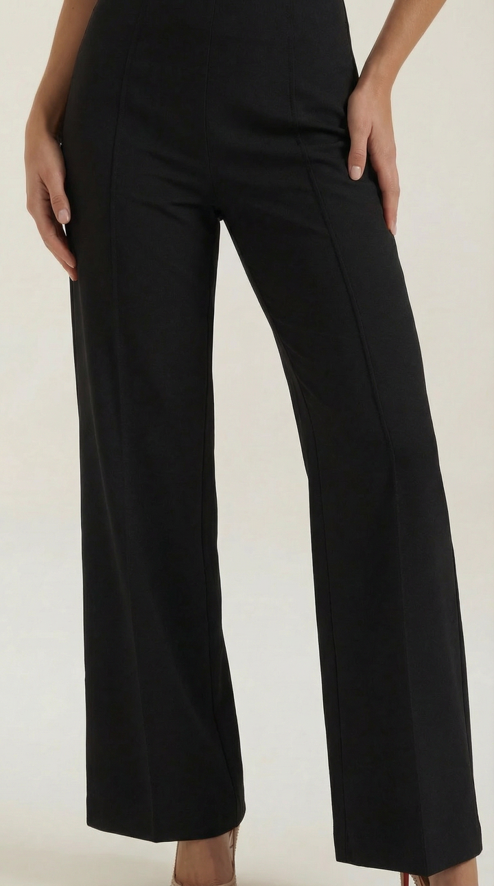 Brooke Mid-Rise Baggy Trousers