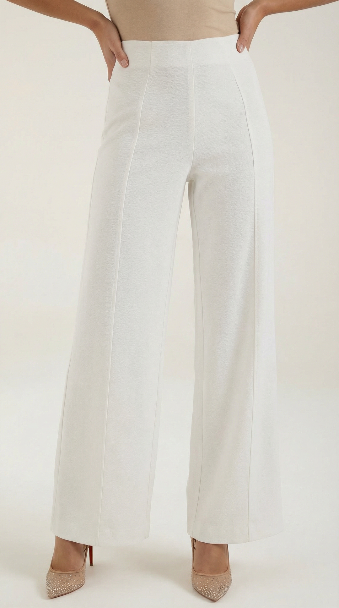 Brooke Mid-Rise Baggy Trousers