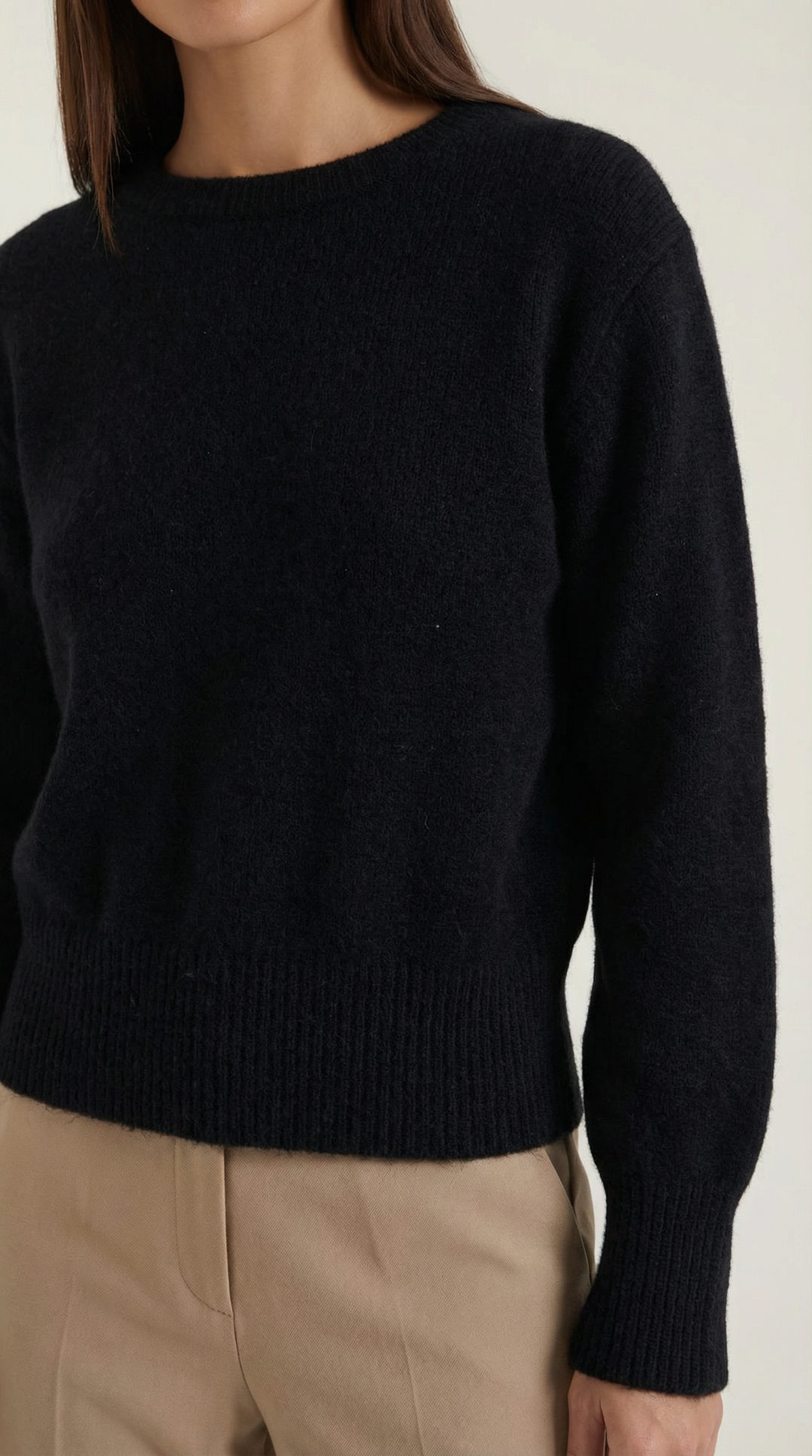 Crystal Knitted Fitted Sweater