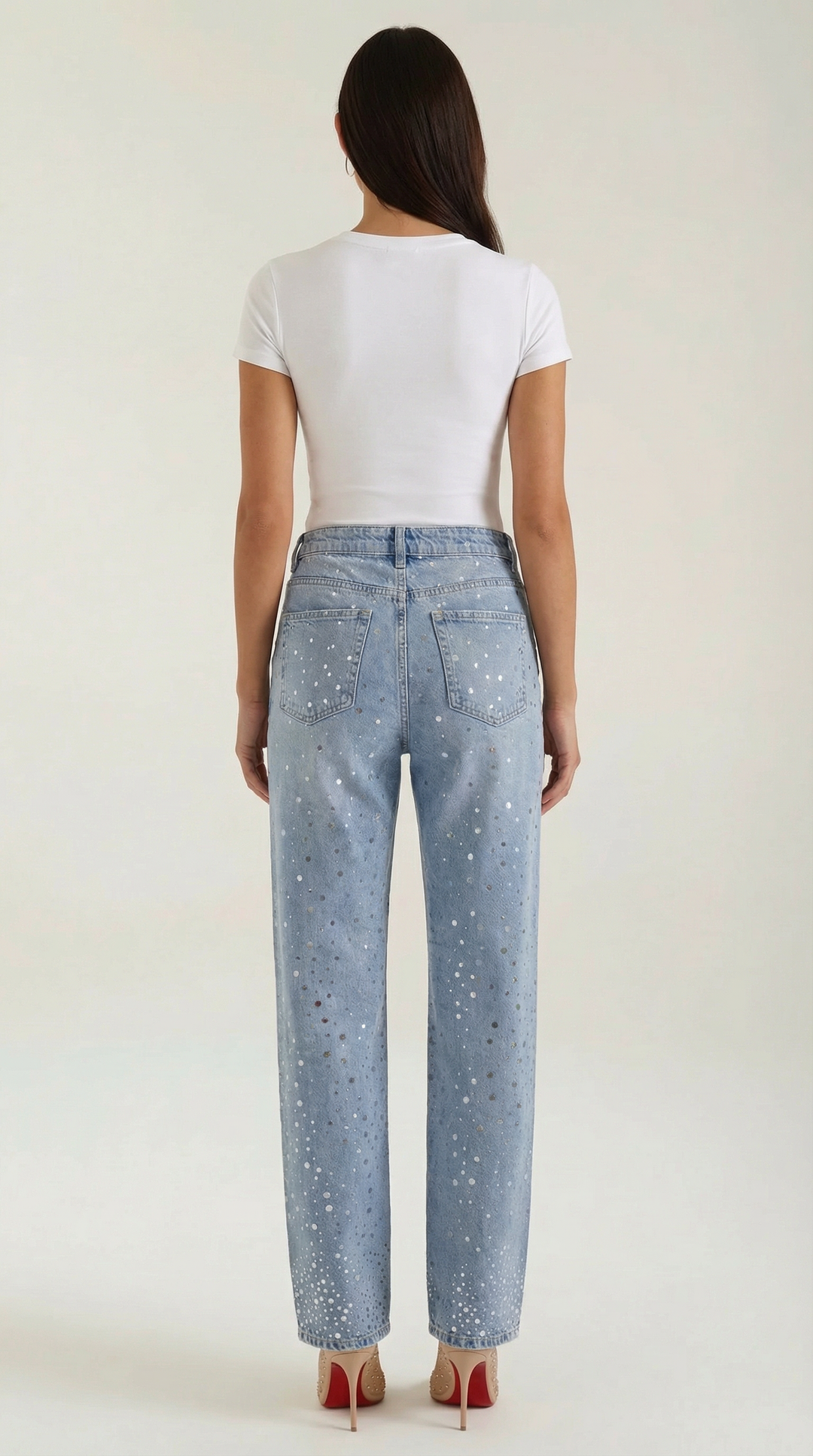 Sparkling Dawn Loose Jeans