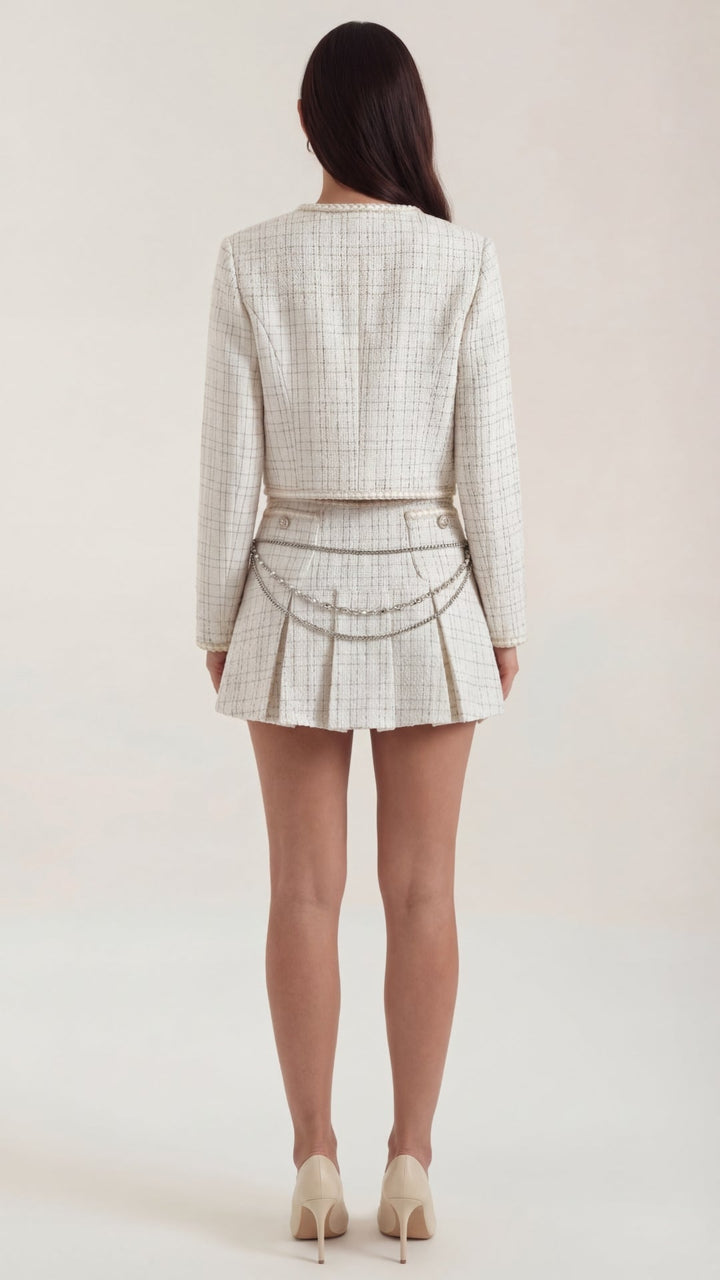 Doris Tweed Skirt Set