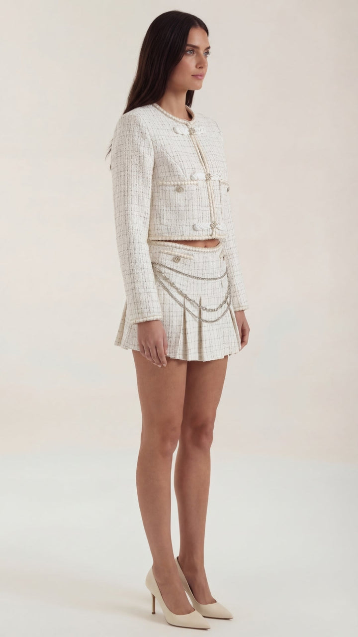 Doris Tweed Skirt Set