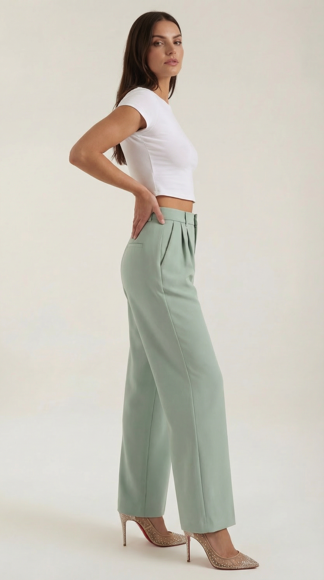 Emma Wide-Leg Trousers