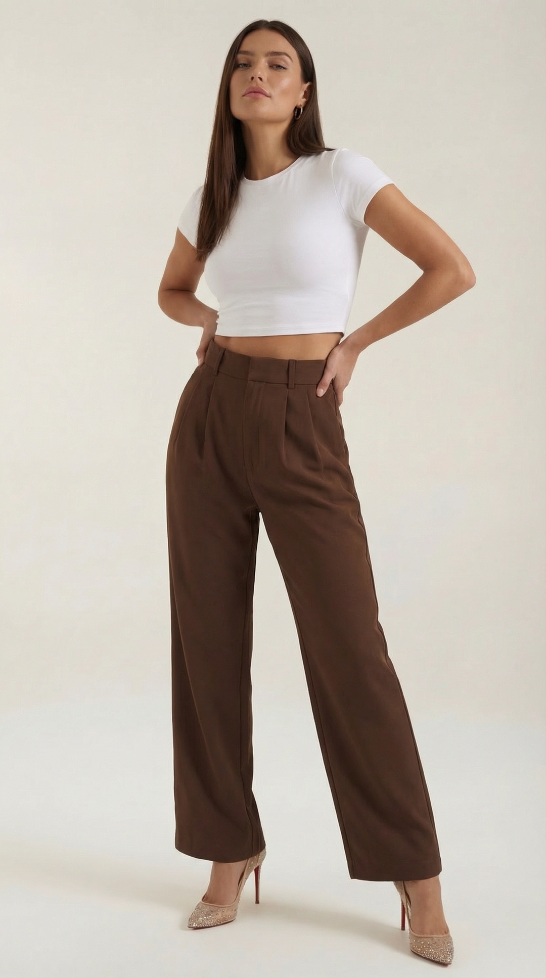 Emma Wide-Leg Trousers