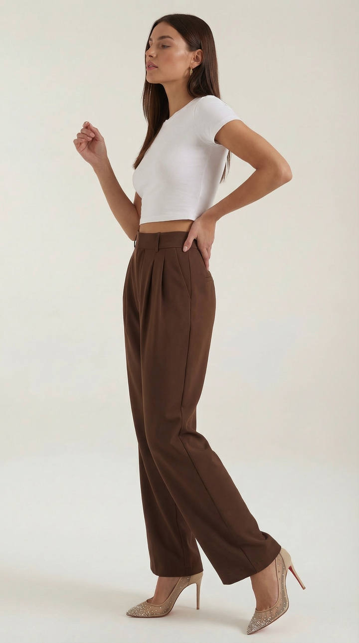 Emma Wide-Leg Trousers