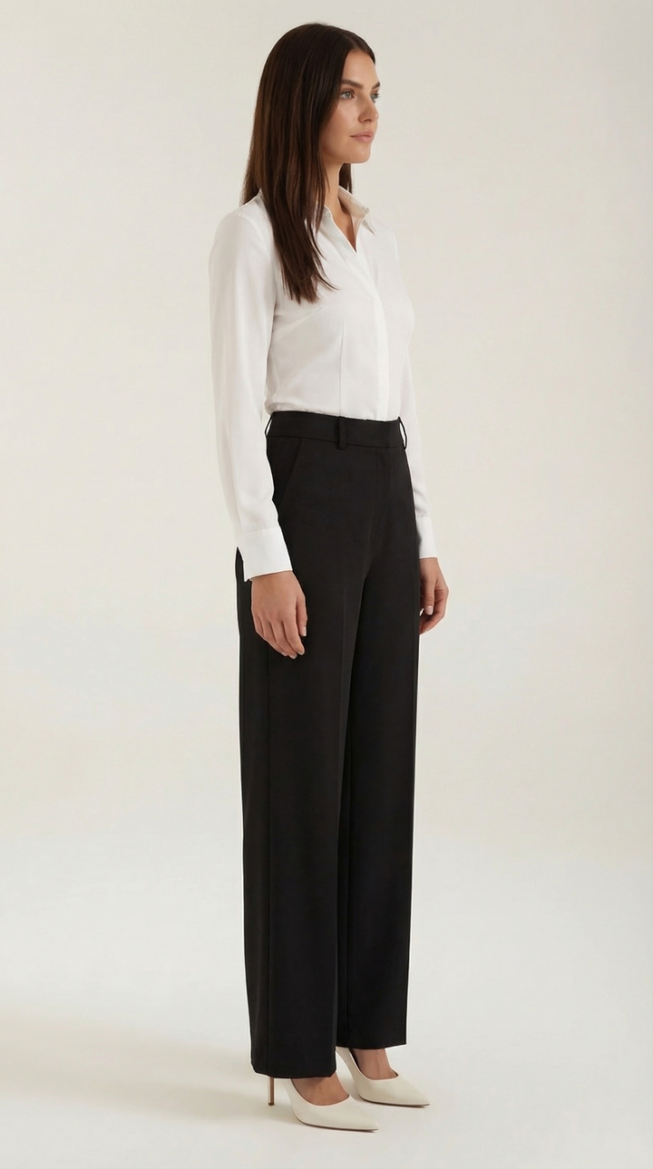 Hazel Wide-Leg Trousers