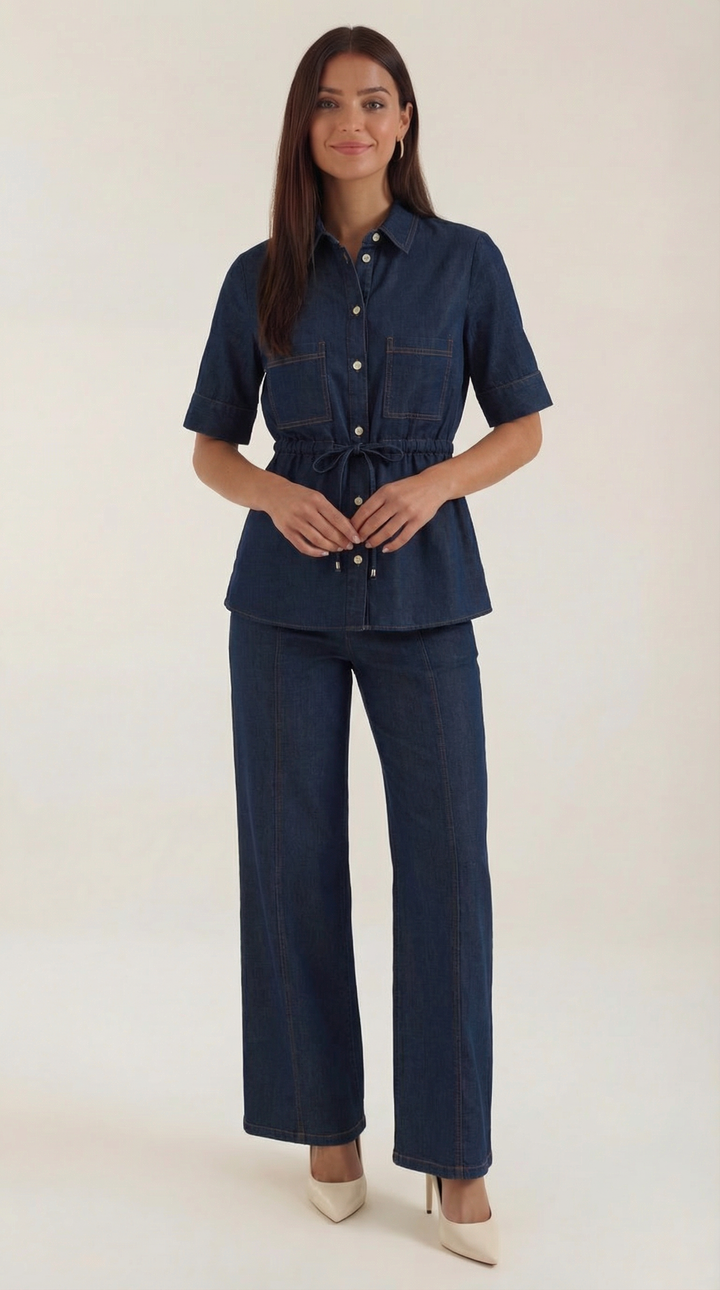 Jade Denim Trousers
