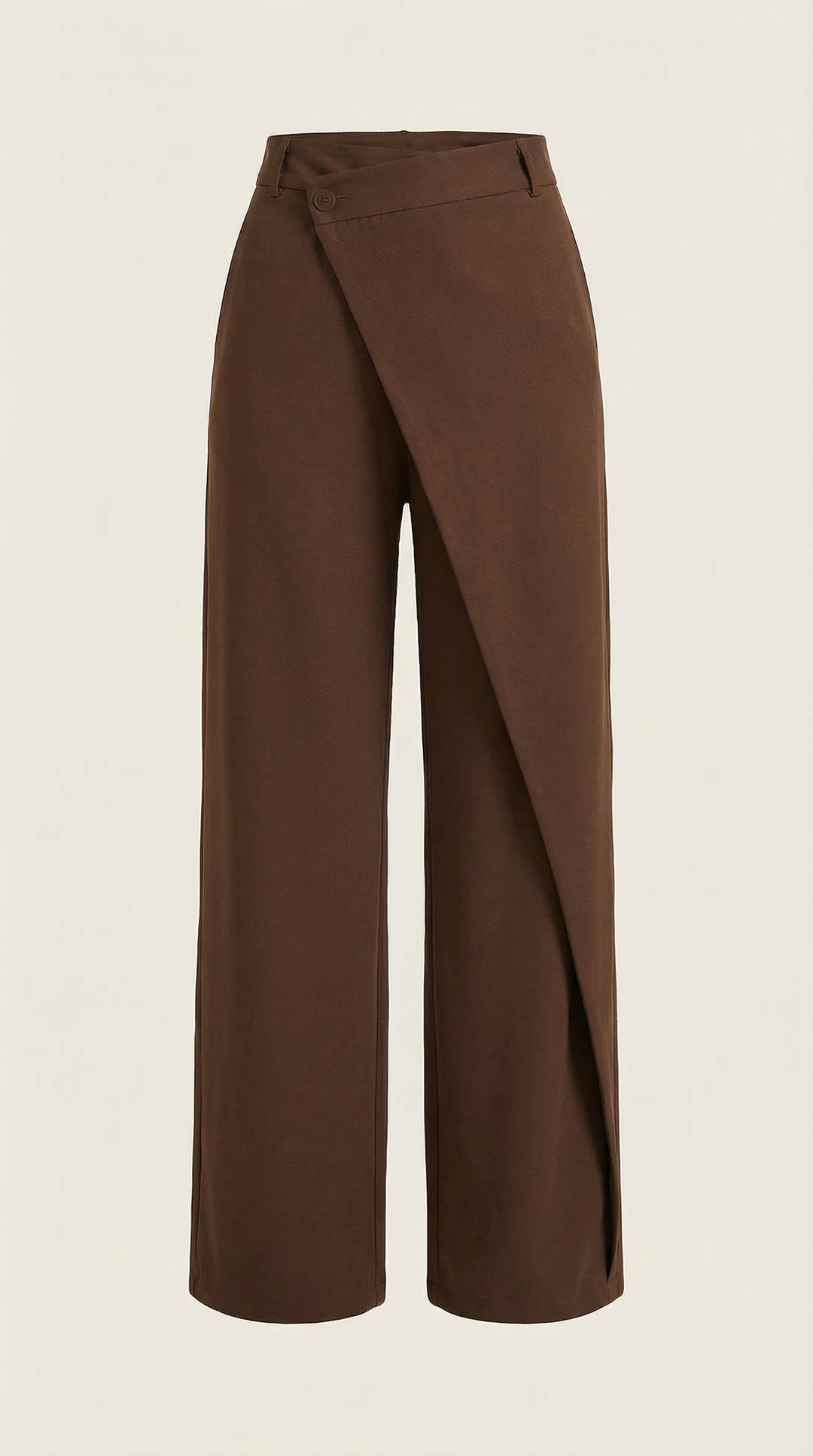 Asymmetric Denim Trousers