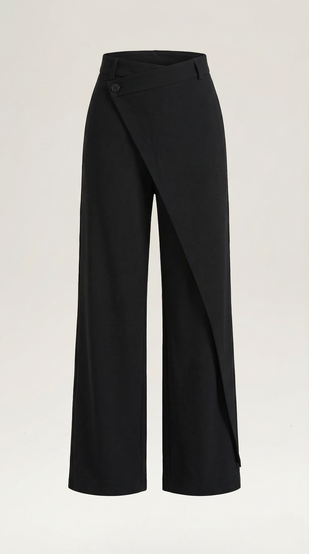 Asymmetric Denim Trousers