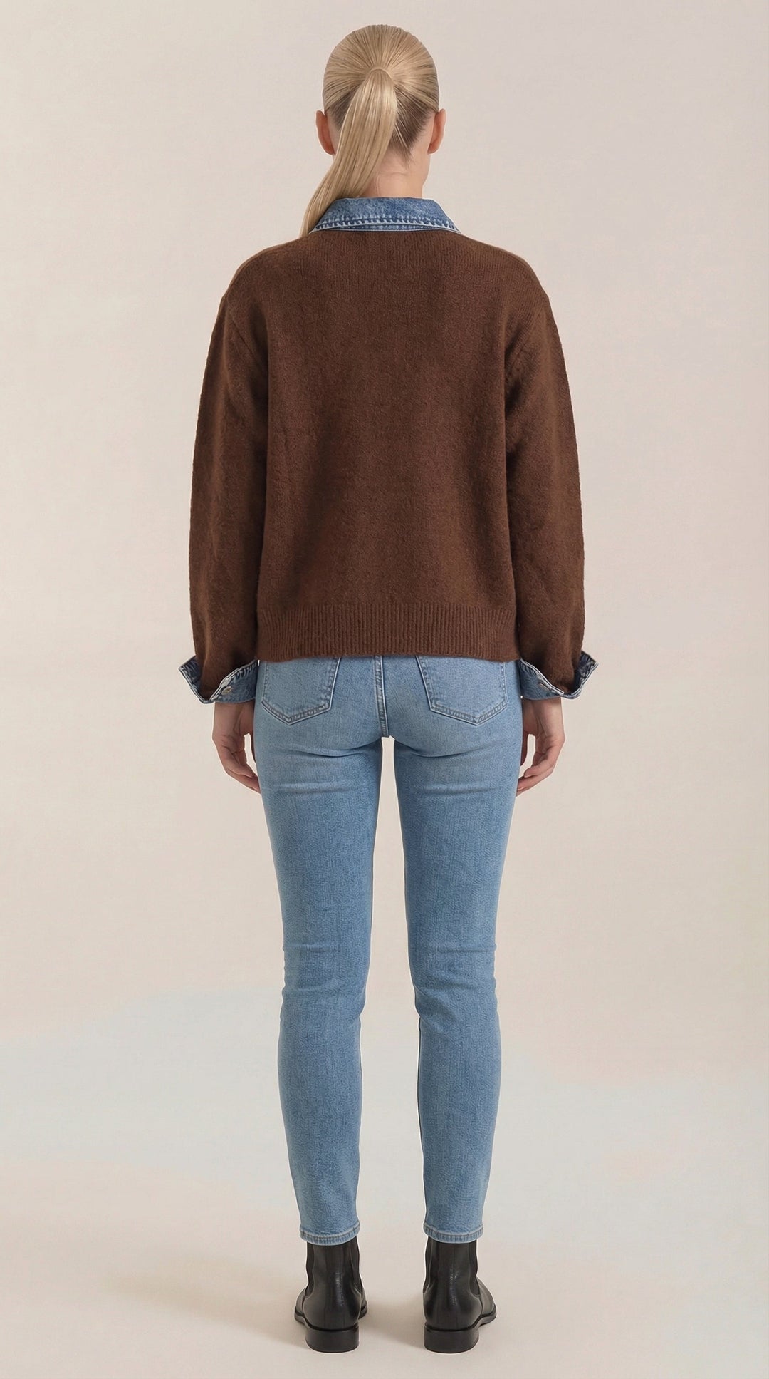 Jody Knitted Roll Neck Jumper