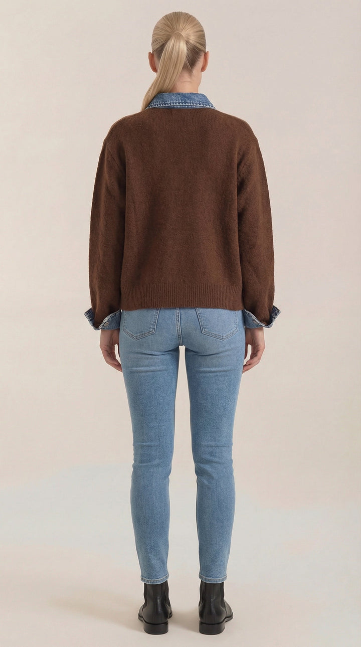 Jody Knitted Roll Neck Jumper