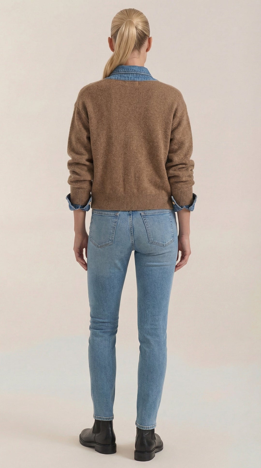 Jody Knitted Roll Neck Jumper